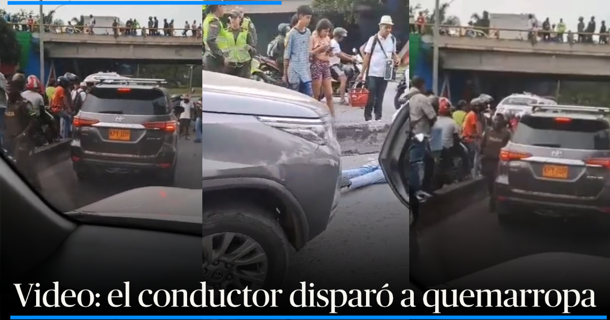 Conductor mató a tiros a ladrón que quería robarle los retrovisores en